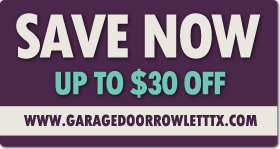 Garage Door Rowlett TX Special Offer